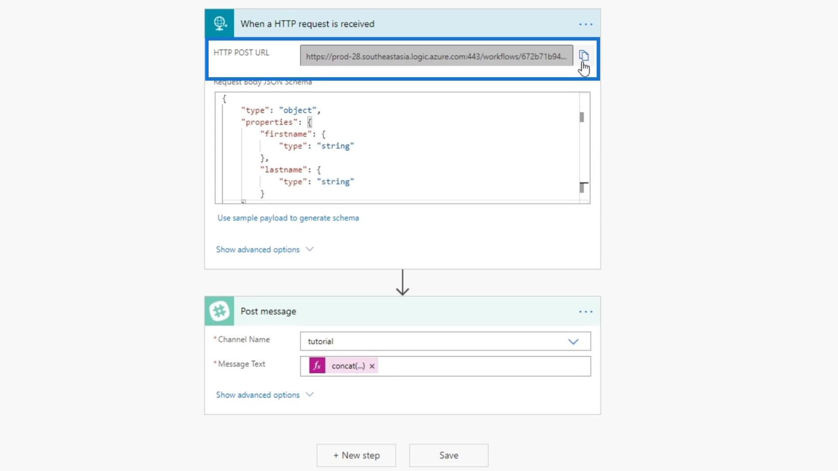 Spúšťač Microsoft Flow HTTP |  Príručka Power Automate