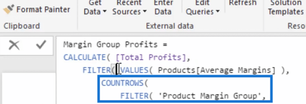 Bruk DAX til å segmentere og gruppere data i LuckyTemplates